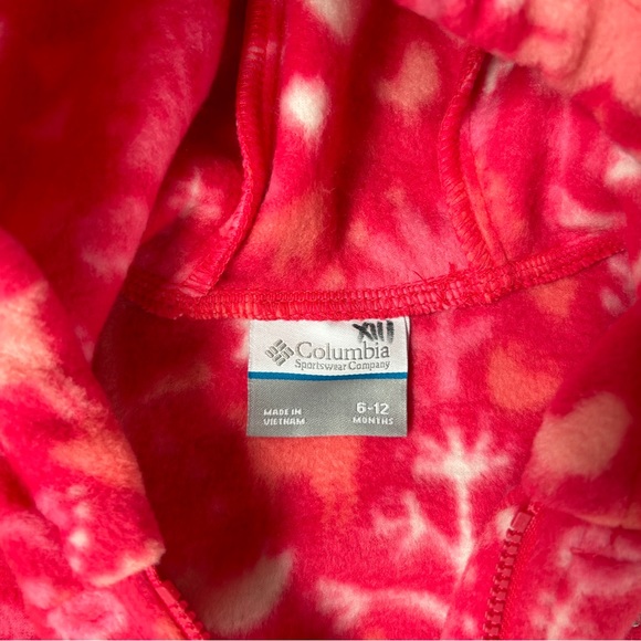 NWT Infant girls Columbia Snowtop Zip-up Bunting - Picture 5 of 6